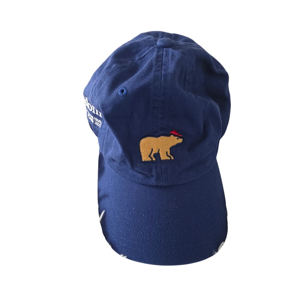 Ahead Authentics Kingdom Cup Hilton Head 2023 Navy Blue Bear Embroidered Hat